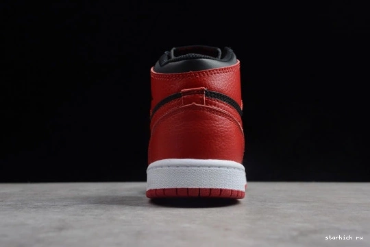 Kids High Retro 1 Kid OG Air 001 555088 Jordan Banned 001  555088 Bred  Red Black 1020